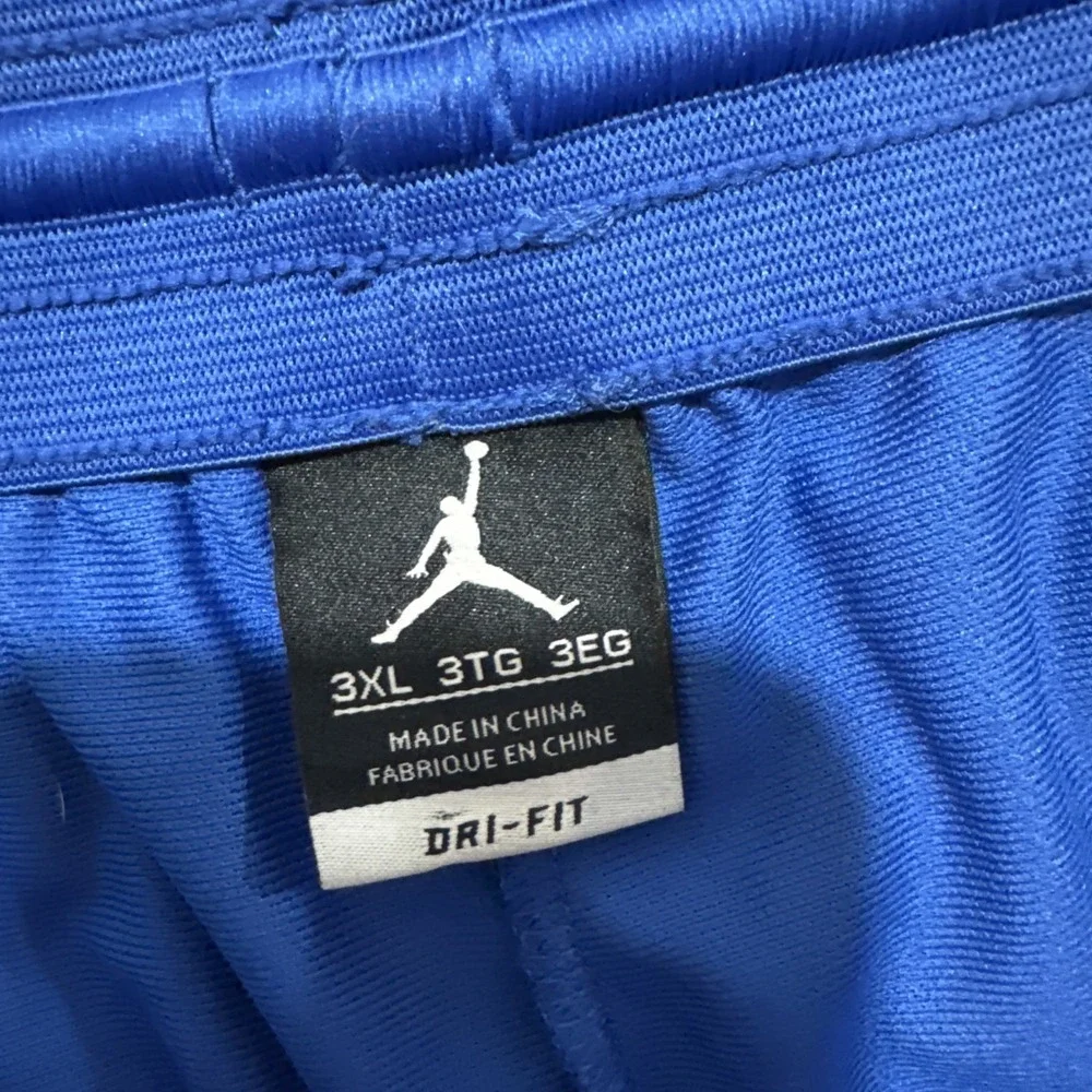 Jordan X Florida Gators Blue Performance Men's Zipper Athletic Sweatpants Sz 3XL
